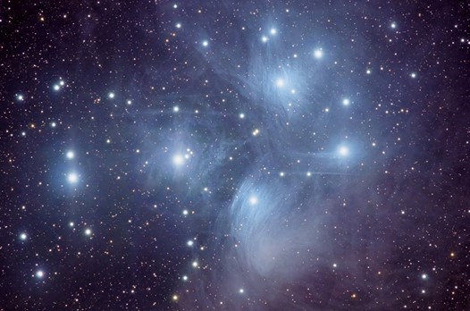 Le Pleiadi immortalate dal Subaru Telescope Le Pleiadi immortalate dal Subaru Telescope