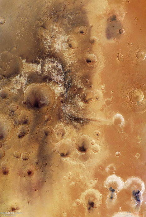 Mawrth Vallis. Crediti: Mars Express, ESA.