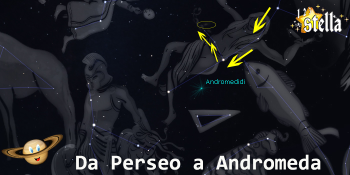 Andromeda, trovare la costellazione