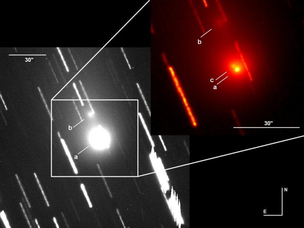 Il nucleo della cometa