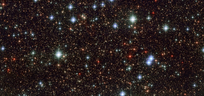 Stelle nella Costellazione del Sagittario. Crediti Hubble Space Telescope