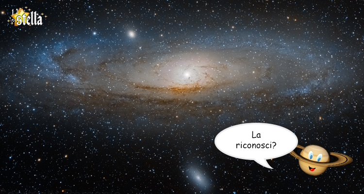 M31 in spettro visibile